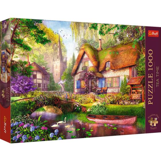 Puzzle - 1000 Premium Plus - Tee Aeg: Maja metsas Trefl 10804