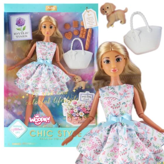 WOOPIE ROYAL Nukk Lily 30 cm Kevadkleit Aksessuaarid Koera Piknik