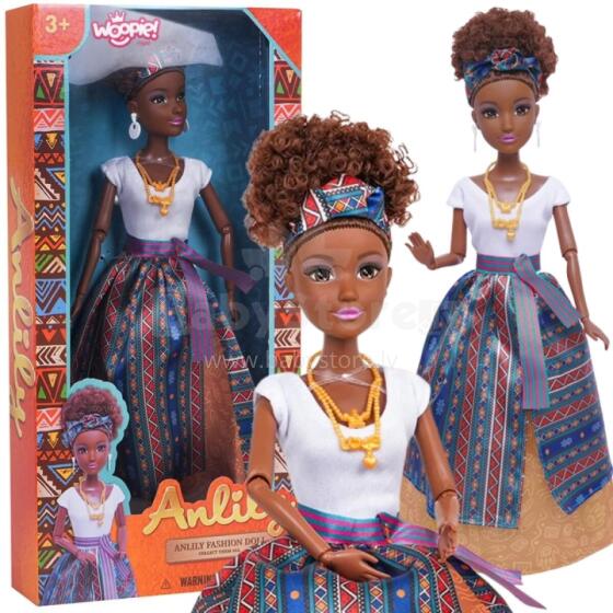 WOOPIE ROYAL Nukk Lili Mulatto Elegantse Kleidiga