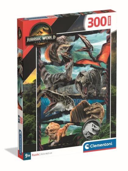 CLEMENTONI pusle Jurassic World, 300 tk, 21749