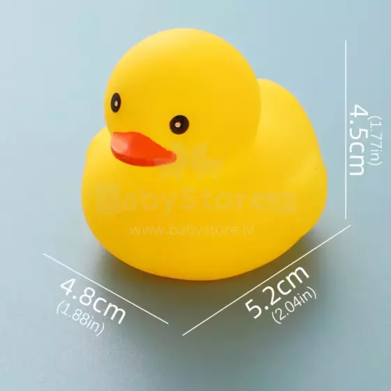 Quack-tastic Mini Rubber 6 Ducks Art.267880 Mini 12 kummist pardid 5.2X4.8cm