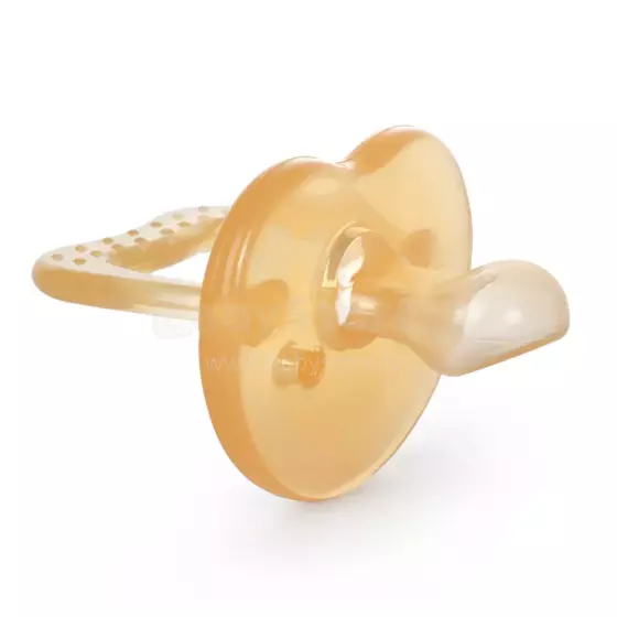 Haakaa Silicone Dummy  Art.TPS006-A Apricot Natural Rubber Pacifier