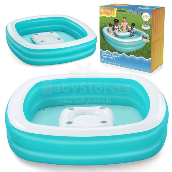Puhutav bassein Sippin' suvi 218 x 218 x 48 cm Bestway 54446