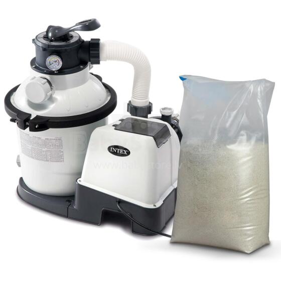 Liivafilterpump 5700 l/h INTEX 26644 + 25 kg liiva