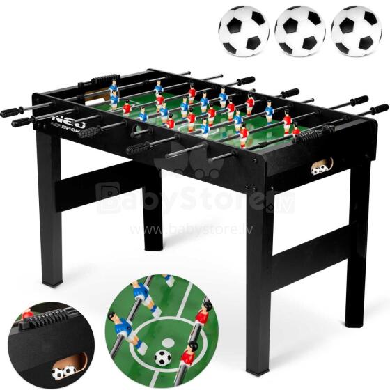 Neosport Foosball Table 118x61x79 cm NS-805 must