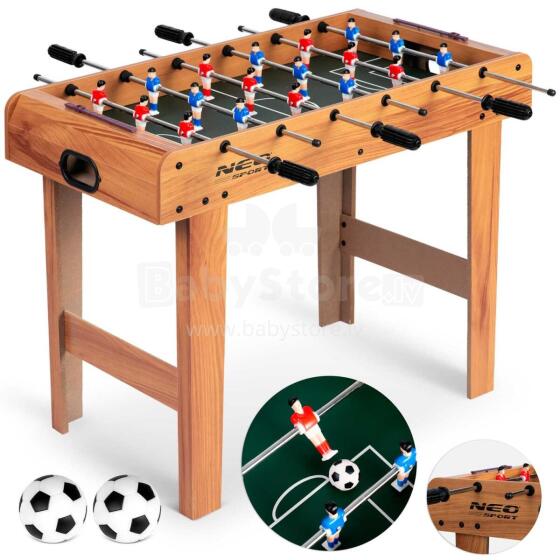 Neosport Foosball Laua 70x37x62cm NS-802 Puit