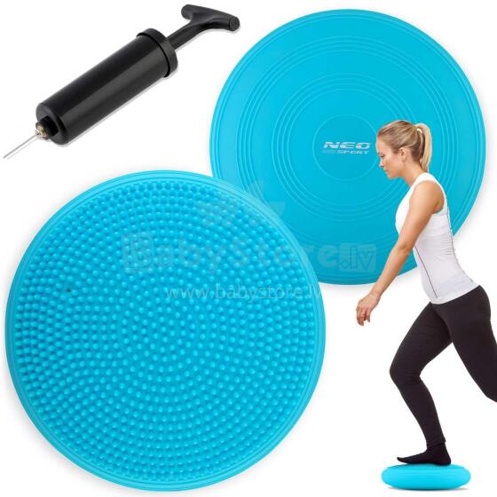 Aistiline padja harjutuste jaoks 33 cm NS-958 sinine