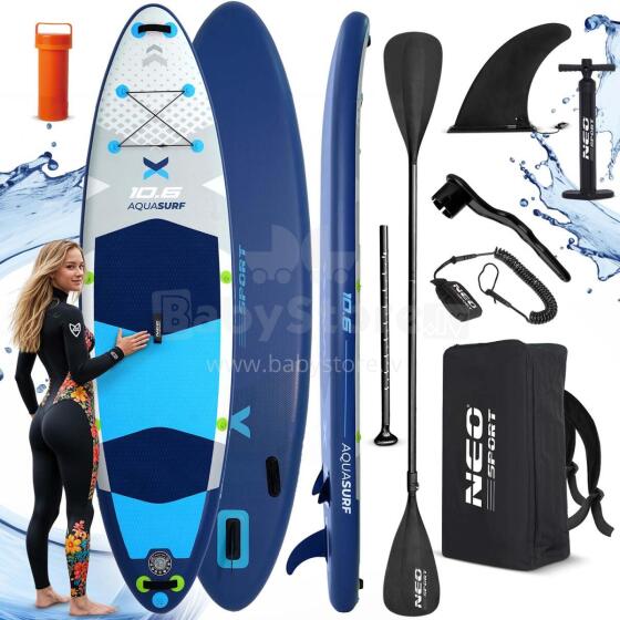 SUP laud Aquasurf 320 x 84 x 15 cm Neo-Sport 170206