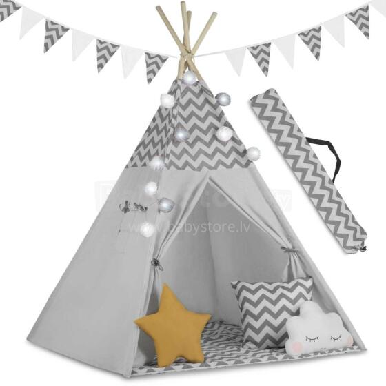 Laste tipi telk valgustitega Nukido - hall
