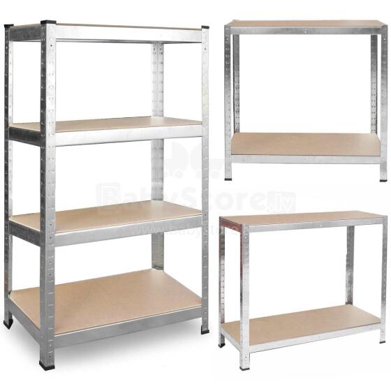 Metal warehouse shelf 174 x 80 x 40 Plonos 470100