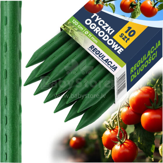 Taime toed 120 cm Plonos PL-940 roheline 10 tk
