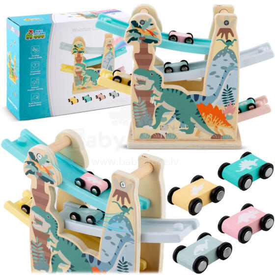 Puitlibisev mänguasi autodega RK-867 Ricokids