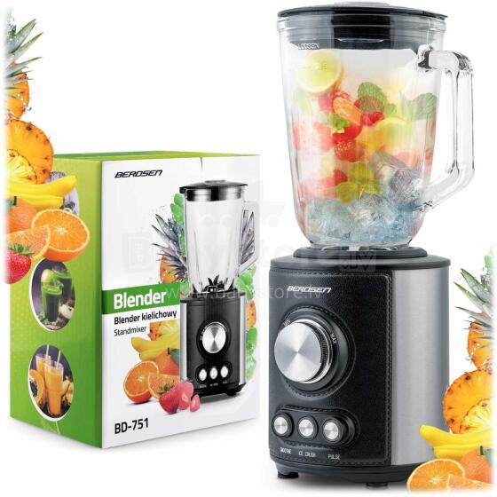 Berdsen 800W Blender Black BD-751