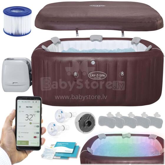 Inflatable SPA Lay-Z Maldives Pro for 7 people Bestway 6001U