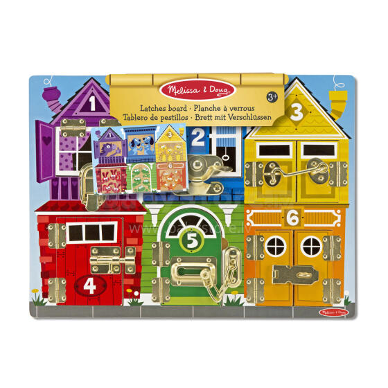 MELISSA & DOUG Slēdzeņu dēlis