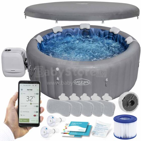 Inflatable SPA Lay-Z Santorini Pro for 7 people Bestway 6001T