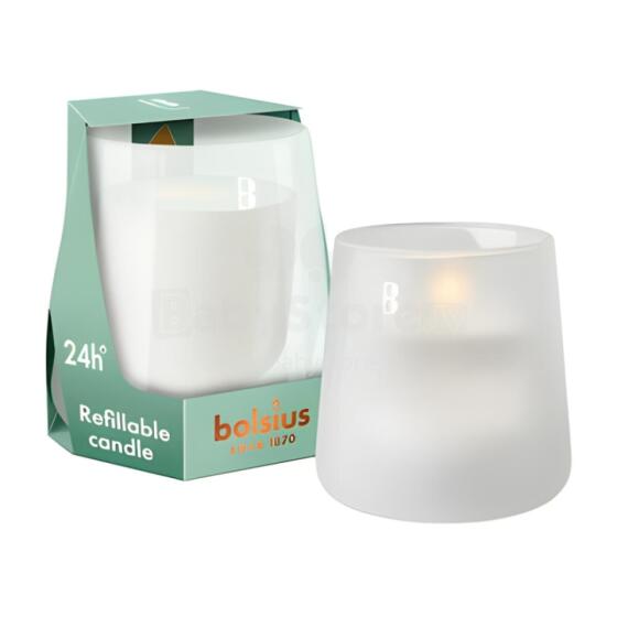 Candle aroma. glass gl. Clean Light &Oslash;95x85mm vanilla&amp;amp;tonka bean