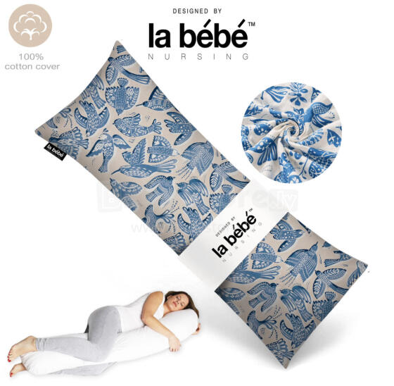 La Bebe™ Easy Maternity Pillow 90612661 Nordic Birds.