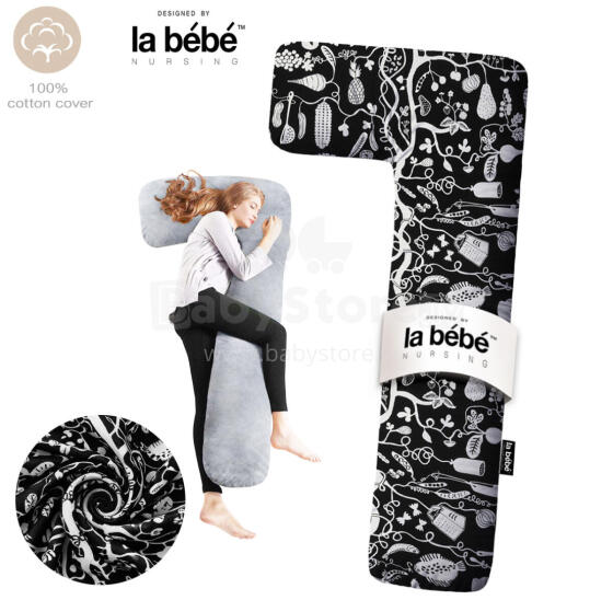 La Bebe™ Flopsy Cotton Nursing Maternity Pillow Art.20608144 Nordic Night.