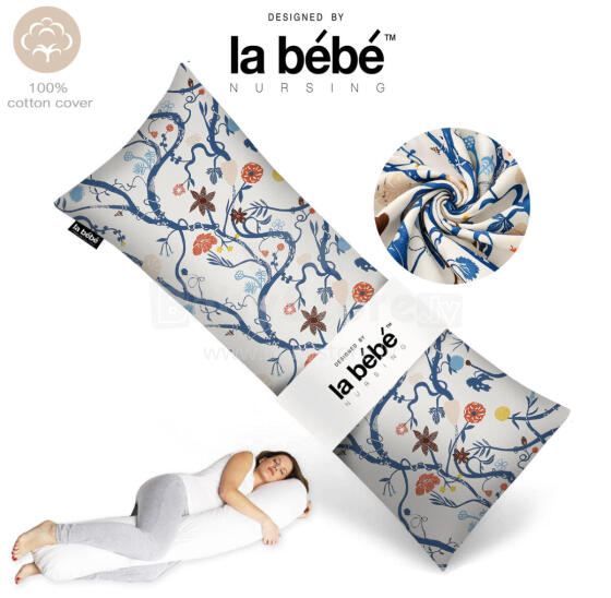 La Bebe™ Easy Maternity Pillow Art.50608147 Nordic Branches.
