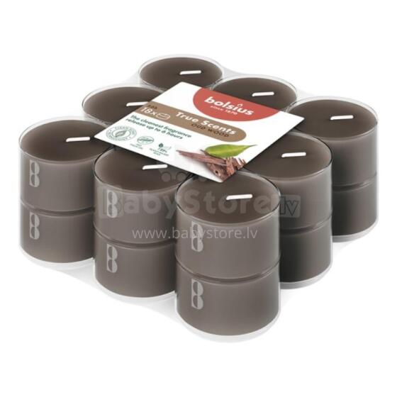 Tealights aroma. 18 pcs.True Scents oud wood