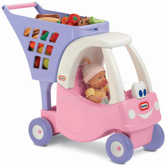 Cozy Coupe ostukäru lastele Little Tikes roosa