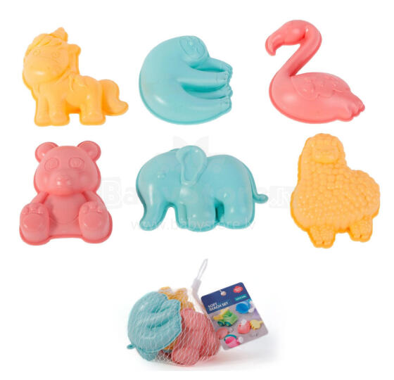WOOPIE liivavormide komplekt 6 tk