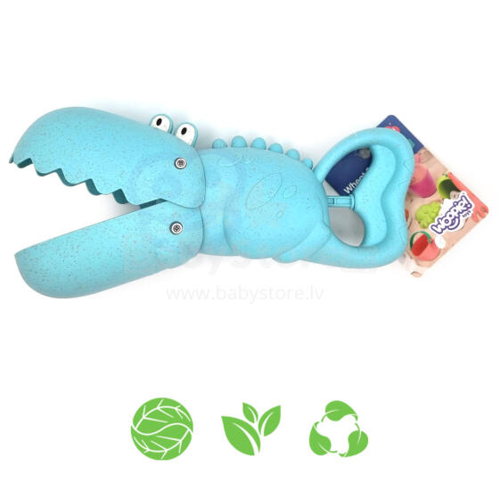 WOOPIE GREEN Krokodilli Liiva ja Vee Kopsik Sinine BIODEGRADABLE ORGANIC MATERIAL