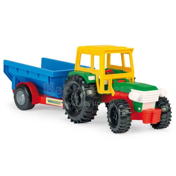 WADER 35002 Traktor koos Haagisega