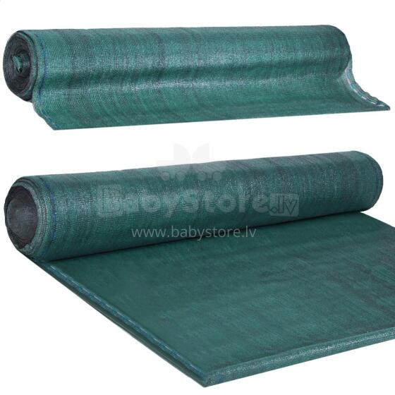 Varjuvõrk Springos SN0037 185 g/m2 1,5x50m 200 riba roheline