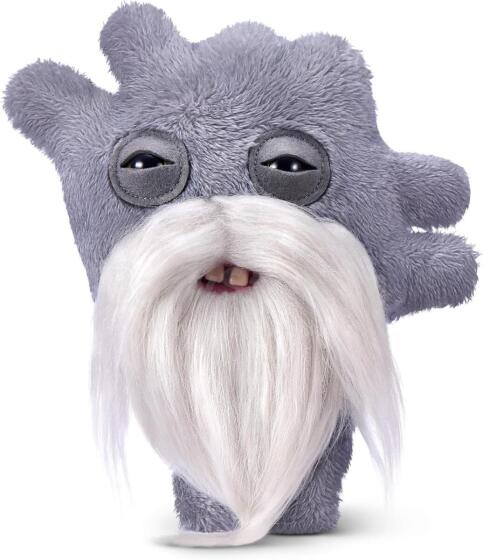 Fuggler Old Fogies 22 cm plush mänguasi (Captain Cardiac) firmalt ZURU - naljakas kole koletislik kaisuloom inimhammastega, hull kollektsiooniobjekt lastele, teismelistele