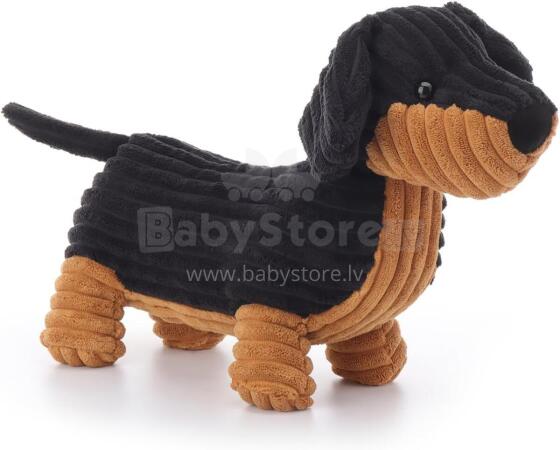 Apricot Lamb - Kaisumänguasi Fulan Taks 39 cm - Pehme Palus Koeramänguasi Lastele (must)