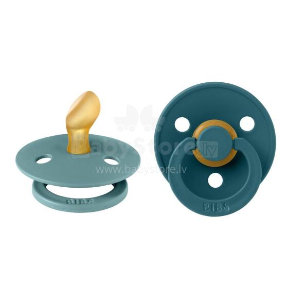 Bibs Anatomical Colour Island Sea/Forest Lake Art.277515 Simetrisks Pacifier 0-6 m. 100% natural