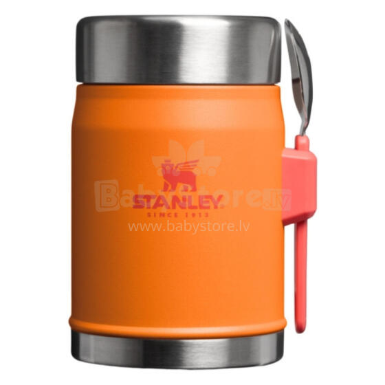 Termosed toidule Legendaarne toidupurk + Spork 0,4L oranž