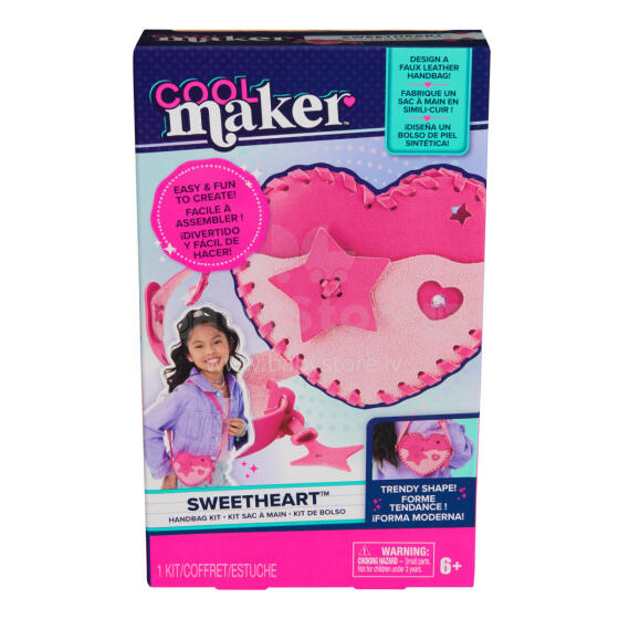 COOL playset Pink Heart Purse Kit