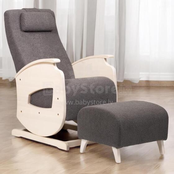 NeiLux Design Relaxing Rocking Chair Art.278412 Grey Kiiktool söötmiseks