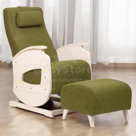 NeiLux Design Relaxing Rocking Chair Art.278413 Green Kiiktool söötmiseks