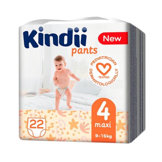 M&auml;hmed Kindii maxi suurus 4 (9-15 kg) 22 tk.