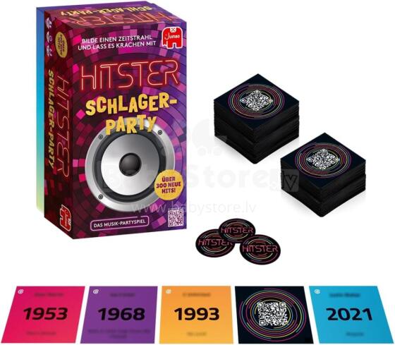 Jumbo Hitster Schlager party Art.279962 Lauamäng: Hääletaja pidu