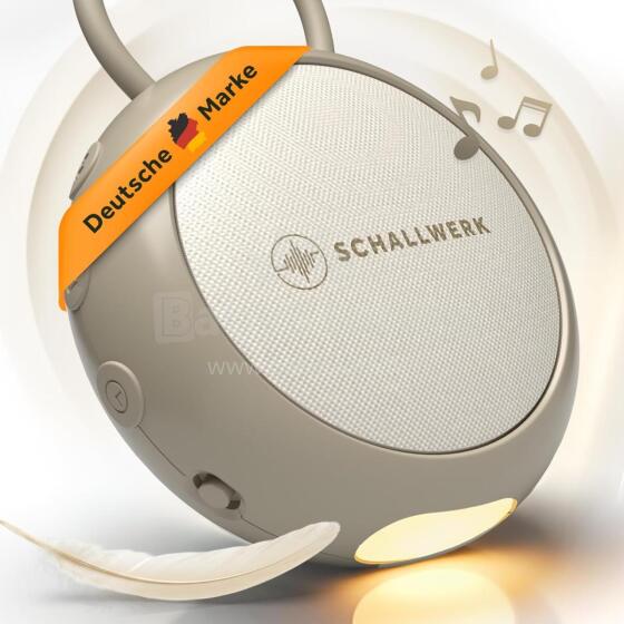 Baby Basic Noise Accessories Baby Sound Machine Art.279967 White Kaasaskantav helimasin juhtme ja heliefektidega