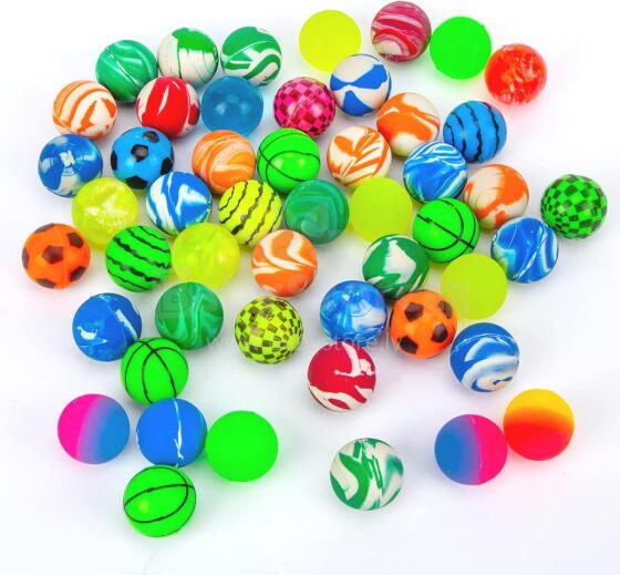 Kidsworld Ball Art.280240 Kummipall 1 tk (2.5 cm)