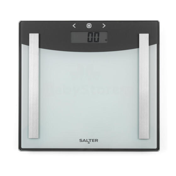 Salter 9137 SVWH3REU16 Silver White Glass Analyser Scale
