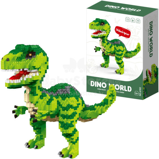MINI KLOCKI DINOZAUR 1542 ELEMENTY