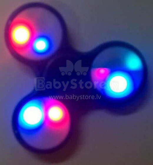 Valgusega spinner 4 värvi