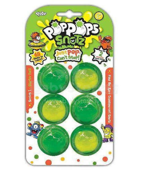 POP POPS SNOTZ 6 PAKK