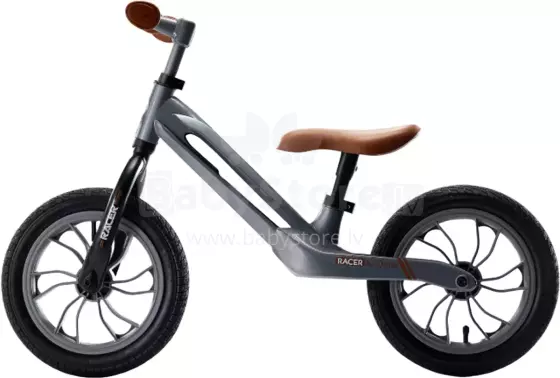 Aga Design Qplay Racer Art.281262 Grey Laste jooksuratas metallraami ja täispuhutavate ratastega