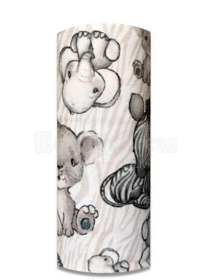 Mähkmed - 24946 - FLANELLTRÜKK - EGA - SAFARI - BEŽ - suurus 70x80 cm