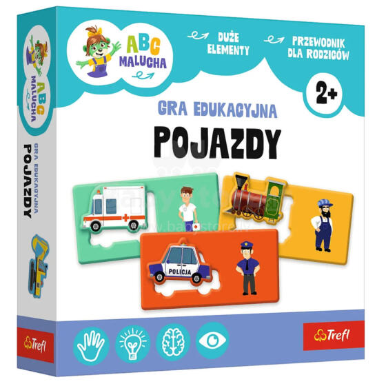 MÄNG - Sõidukid - Beebi ABC - Trefl 02907