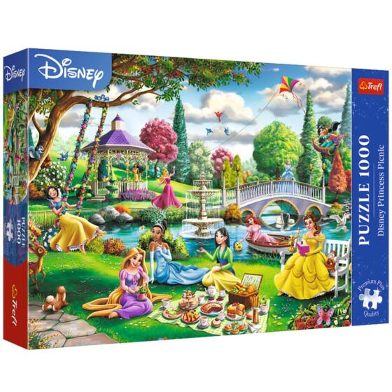 Pusle - 1000 – Disney - Printsesside Piknik – Trefl 10919