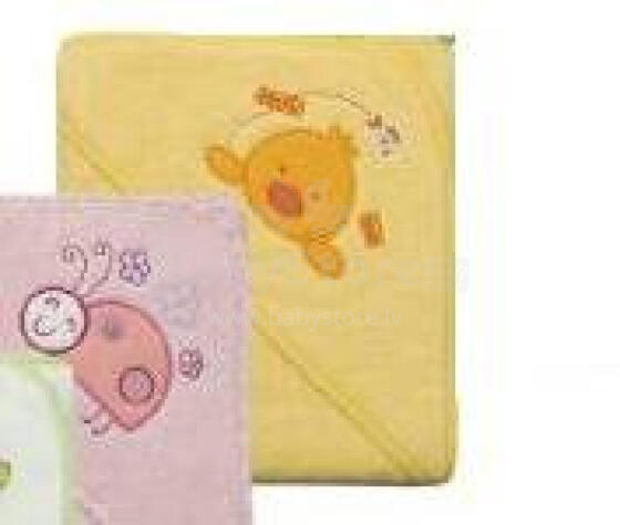 Vannimiskate - 317 - TERRY - HAFT - suurus 100x100 - KOLLANE